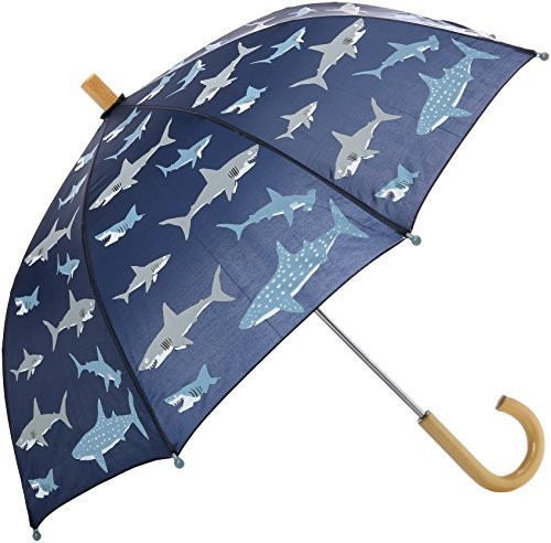 Hatley Boys Little Printed Umbrellas Shark Frenzy One Size