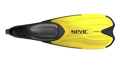 SEAC The Spinta Full Foot Snorkeling Fins That are for Adults and Children SEAC The Spinta Full Foot Snorkeling Fins That are for Adults and Children