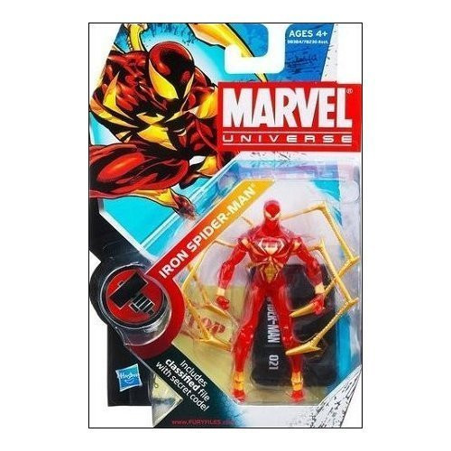 Marvel Universe Iron Spider-man Clear Variant Action Figure Series 2 021