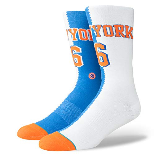 Stance M545A18POR Mens Porzingis Split Jersey Sock Blue - Large9-12