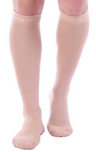 Doc Miller Premium Compression Socks 1 Pair 20-30mmHg Strong Support Recovery Shin Splints Varicose Veins