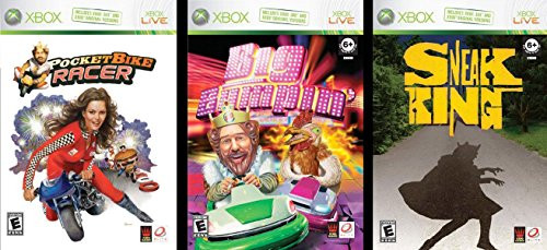 Burger King 3-Game Collection Sneak King  Big Bumpin  Pocket Bike Racer