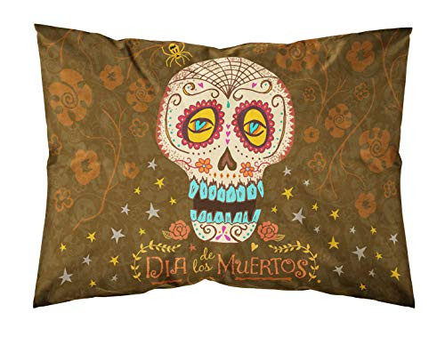 Carolines Treasures VHA3031PILLOWCASE Day of The Dead Fabric Standard Pillowcase Standard Multicolor