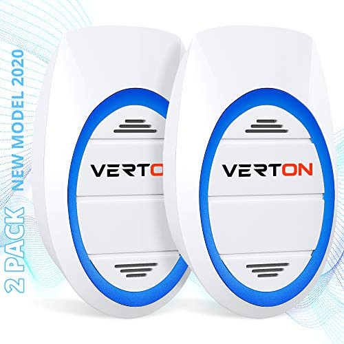 VO1B 2Pack - Ultrasonic Pest Repeller - Electronic Plug-In Best Repellent - Pest Control - Get Rid of - Rodents Squirrels Mice Rats Insects - Roaches Spiders Bed Bugs Fleas Fruit Fly Flies Ants VO1B 2Pack - Ultrasonic Pest Repeller - Electronic Plug-In Best Repellent - Pest Control - Get Rid of - Rodents Squirrels Mice Rats Insects - Roaches Spiders Bed Bugs Fleas Fruit Fly Flies Ants