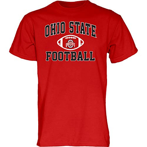 NCAA Ohio State Buckeyes Mens T Shirt Team Color Football Ohio State Buckeyes Red XX-Large