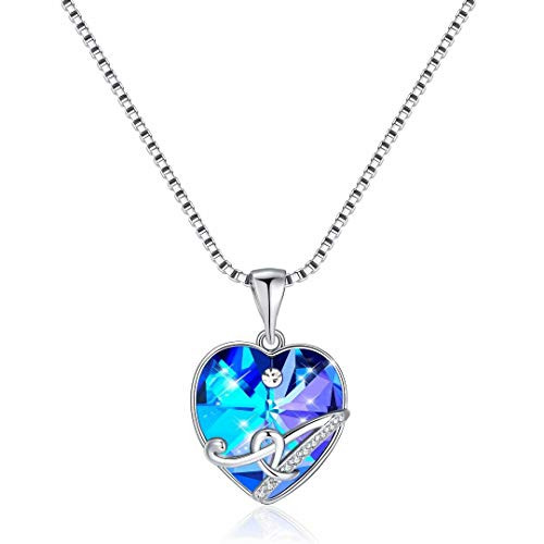 IEFRICH Gifts for Women Girls Initial Necklace Crystal Love Heart Pendant Necklace A Letter Jewelry Gift for Women Mom Girlfriend Wife Anniversary Birthday Mothers Day Valentines Girls Gift IEFRICH Gifts for Women Girls Initial Necklace Crystal Love Heart Pendant Necklace A Letter Jewelry Gift for Women Mom Girlfriend Wife Anniversary Birthday Mothers Day Valentines Girls Gift