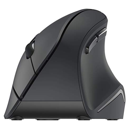 HumanCentric Wireless Ergonomic Mouse - Vertical Mouse with USB Receiver  Adjustable DPI for Computers Laptops MacsMacbooks and PCs