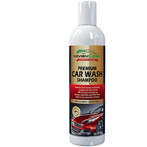 KevianClean Foaming Car Wash Soap - Concentrated Shampoo for Pressure Washer or Hand Detailing - 16oz
