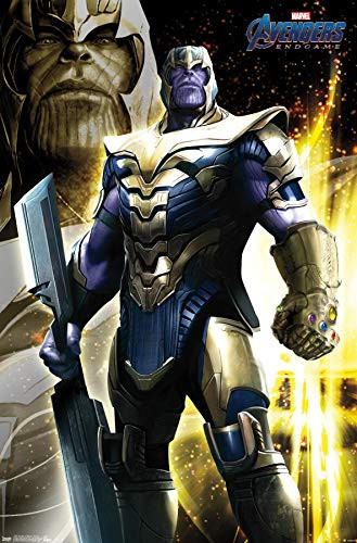 Trends International Marvel Cinematic Universe - Avengers - Endgame - Thanos Wall Poster 22_375 x 34 Premium Unframed Version