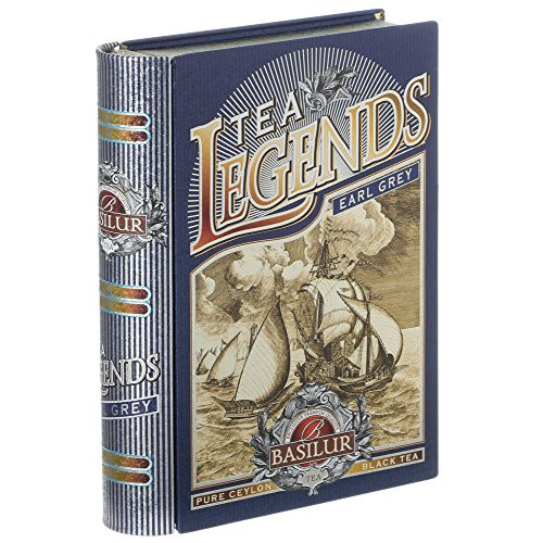 Basilur Tea Legends  Earl Grey Tea  Premium Ceylon Tea  Pure Ceylon Tea  Loose Tea  Leaf Tea  100 grams tea