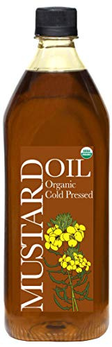 Daana Organic Mustard Oil COLD PRESSED 34 Oz Pack of 1