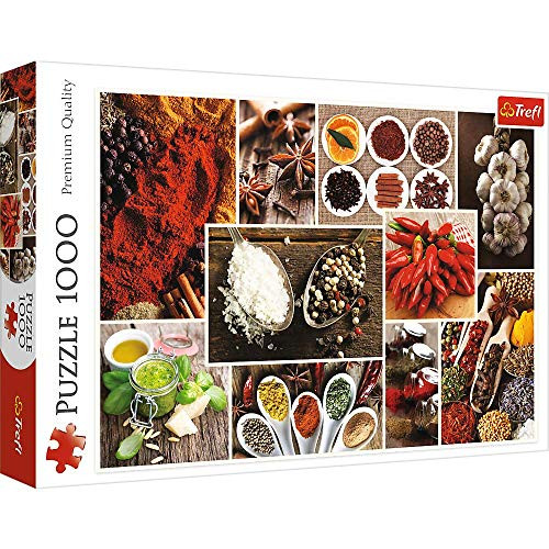 Trefl 1000 Piece Jigsaw Puzzle Spices Collage Trefl 1000 Piece Jigsaw Puzzle Spices Collage