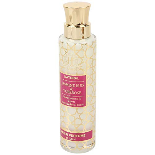 Hamidi Natural Jasmine Bud  and  Tuberose Water Perfume Spray 100 ml 3_4 oz Alcohol Free Fragrance Natural Extracted Oil Jasmine  and  Tuberose