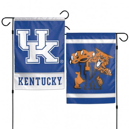 NCAA Kentucky Wildcats Premium 12 x 18 2 Sided Garden Flag NCAA Kentucky Wildcats Premium 12 x 18 2 Sided Garden Flag