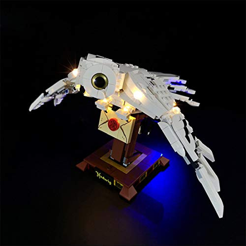 Haoun LED Lighting Kit for Hedwig 75979 Building Kit Light Kit Compatible with Lego 75979 Building Blocks Model No Lego Set