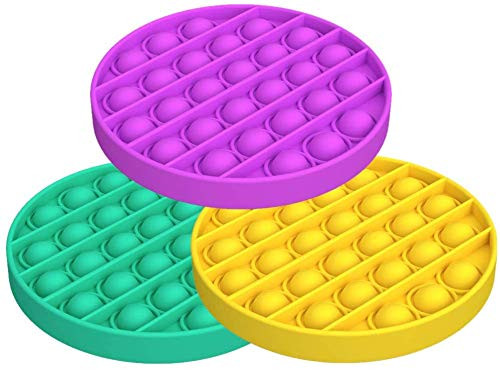 Bubble Sensory Fidget ToySqueeze Sensory Toy--U_S_ shipping-can be delivered within 5-10 daysPurpleGreenYellow Circularity