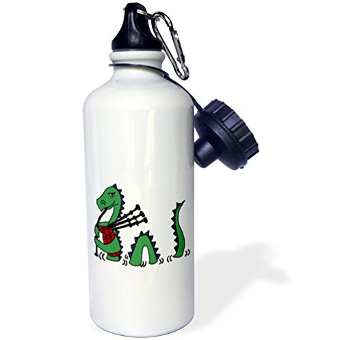3dRose Fun Chess Game Pieces Art Abstract Sports Water Bottle 21oz Multicolored