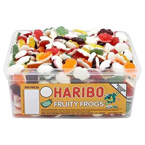Haribo Fruity Frogs Tub of 300