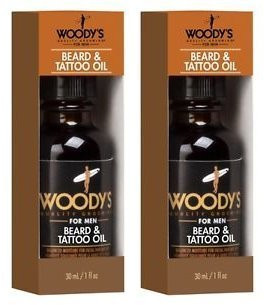 Woodys Quality Grooming for Men Beard Oil 1 oz_ Set of 2