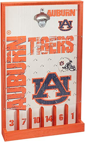 Auburn Tigers NCAA Bottle Opener Sign Game