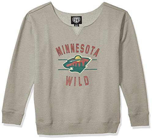 OTS NHL Minnesota Wild Womens Singleback Fleece Pullover Rush Valley Small OTS NHL Minnesota Wild Womens Singleback Fleece Pullover Rush Valley Small