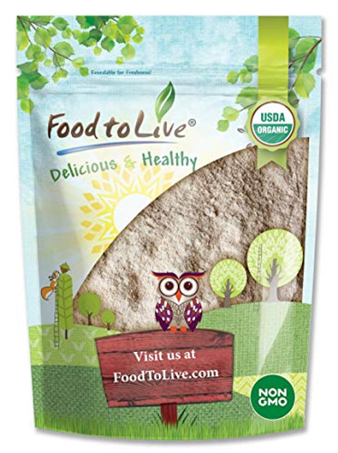 Organic Barley Flour 4 Pounds - Stone Ground from Whole Hulled Barley Non-GMO Raw Vegan Bulk Great for Baking Product of the USA Organic Barley Flour 4 Pounds - Stone Ground from Whole Hulled Barley Non-GMO Raw Vegan Bulk Great for Baking Product of the USA