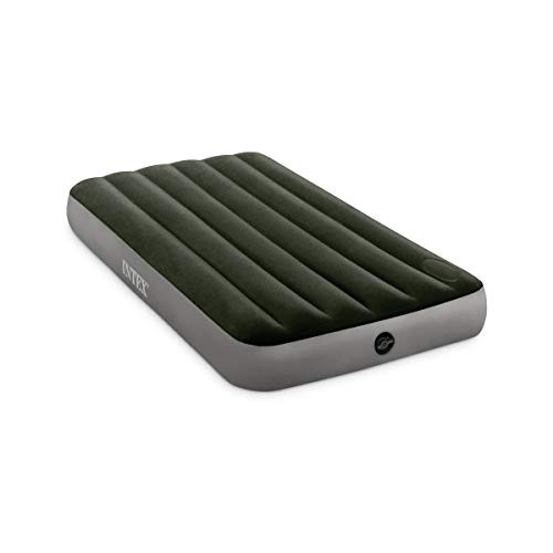 Intex Dura-Beam Standard Series Downy Airbed with Built-in Foot Pump Twin