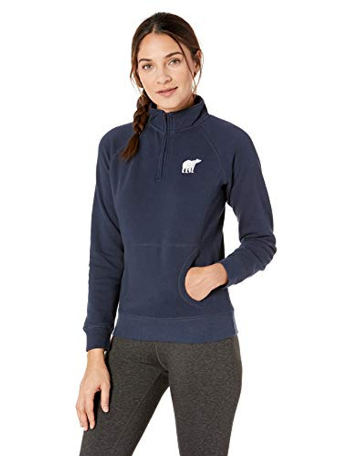 Ouray Sportswear Womens Dee-Lite 14 Zip Navy X-Large Ouray Sportswear Womens Dee-Lite 14 Zip Navy X-Large