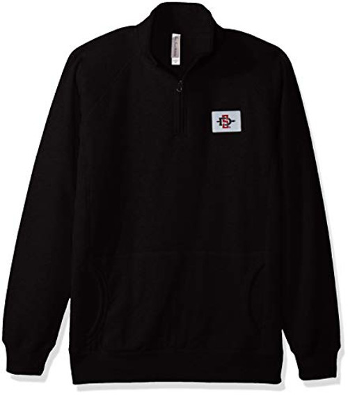 Ouray Sportswear NCAA Womens Dee-lite 14 Zip San Diego State Aztecs Black Large Ouray Sportswear NCAA Womens Dee-lite 14 Zip San Diego State Aztecs Black Large