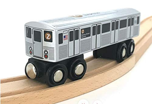 Munipals MP01-110Z NYC Subway Z-Train Nassau Street Express Wooden Railway Compatible