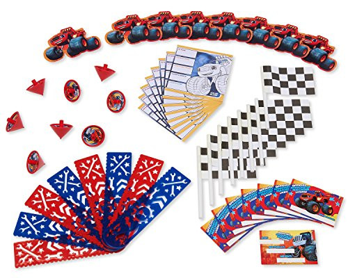 American Greetings Blaze and the Monster Machines Value Party Favor Pack