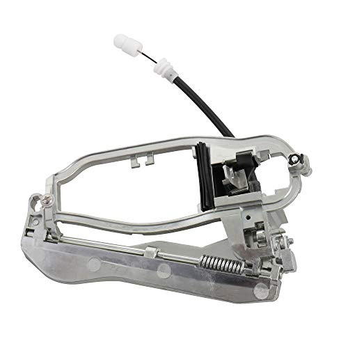 MOSTPLUS 51228243636 Rear Right Passenger Side Outside Door Handle Carrier Compatible for BMW X5 E53 2000 2001 2002 2003 2004 2005 2006