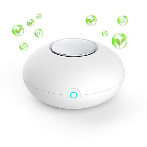 LTLKY Mini Ozone Generator Deodorizer Air Purifier for HomeUSB Rechargeable Portable Deodorant Refrigerator Purifier Odor Eliminator for Small Space