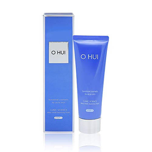 Korean Cosmetics-Ohui Clinic Science Deep Medi Cleansing Foam-120ml