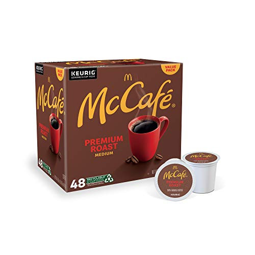 McCafé Premium Roast Keurig Single Serve K-Cup Pods Medium Roast Coffee Pods 48 Count McCafé Premium Roast Keurig Single Serve K-Cup Pods Medium Roast Coffee Pods 48 Count