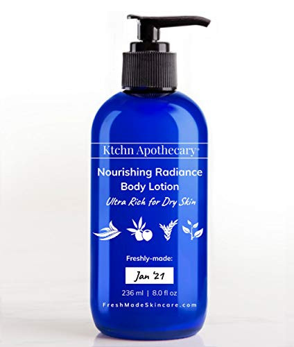 Nourishing Radiance Natural Body Lotion Moisturizer  Instantly Replenish Moisture  and  Visibly Repair Texture  24-Hours of Weightless Continuous Hydration  Made with Skin-Renewing Organic Extracts