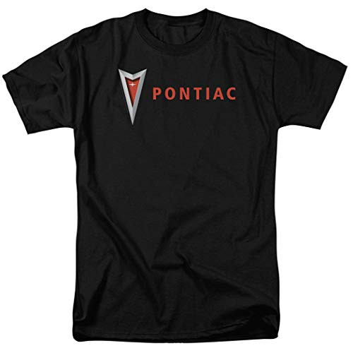 Pontiac Logo General Motors T Shirt  and  Stickers Medium Black