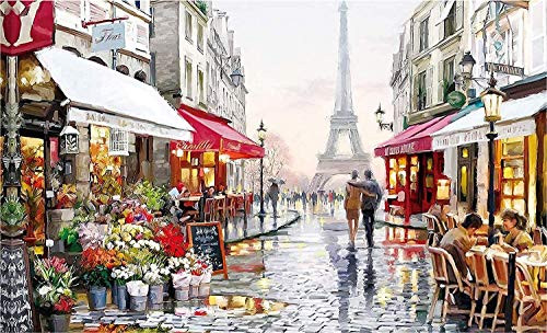 Puzzles for Adults 1000 Piece Jigsaw Puzzles 1000 Pieces for Adults Kids Large Puzzle Game Toys Gift Paris Impression