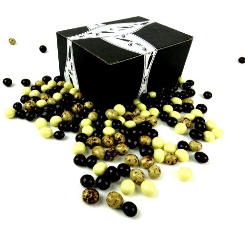Cuckoo Luckoo Gourmet Chocolate Espresso Beans Blend 2 lb Bag in a BlackTie Box