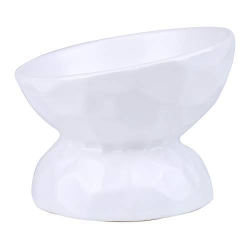 CHIDOO Ceramic Raised Cat Bowl Titled Dog Bowl Elevated Dog Food Dish Pet Bowl Cat Food Dish Dog Water Bowl Dog Dish CHIDOO Ceramic Raised Cat Bowl Titled Dog Bowl Elevated Dog Food Dish Pet Bowl Cat Food Dish Dog Water Bowl Dog Dish