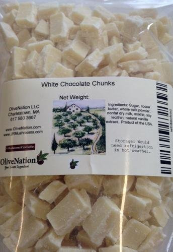 Callebaut White Chocolate Chunks from OliveNation - 32 ounces