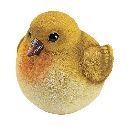 Design Toscano QM25972002 Yellow Warbler Burly Bird Statuefull color