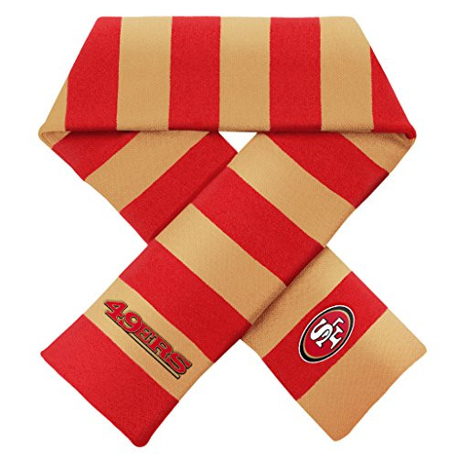 FOCO NFL San Francisco 49ers 2015 Rugby Scarf One Size Team Color