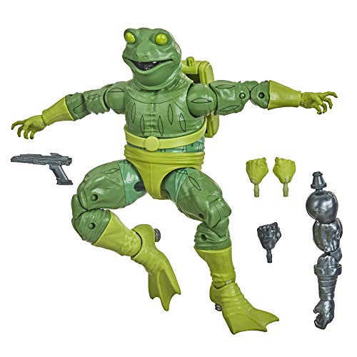 Spider-Man Hasbro Marvel Legends Series Marvels Frog-Man 6-inch Collectible Action Figure Toy for Kids Age 4 and Up Spider-Man Hasbro Marvel Legends Series Marvels Frog-Man 6-inch Collectible Action Figure Toy for Kids Age 4 and Up