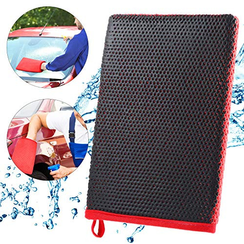 Clay Car Mitt Surface Prep Mitt Auto Detailing Clay Wash Mitt Car Care Fine Grade Clay Mitt Detailing Synthetic Mitt for Car Detailing and Polishing
