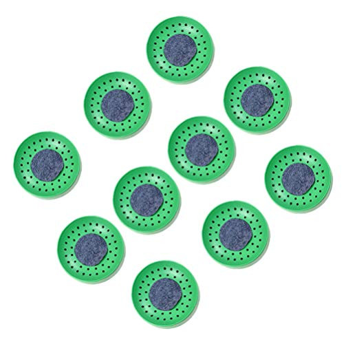 HEMOTON 10pcs Plastic Bird Nests Bird Nesting Bowls Pigeon Nest Bowl Breeding Hatching Nest for Pigeons Quails and Small Birds