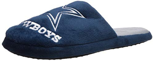 FOCO NFL 2011 Big Logo Men Slipper Tpr Sole Dallas Cowboys Small