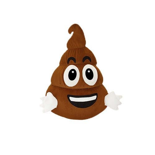 ToySource Steamer The Turd Plush Collectible Toy, Brown, 24"