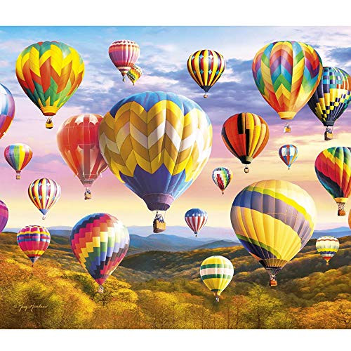 Puzzles for Adults 1000 Piece Hot Air Balloons Festival Jigsaw Puzzle for Adults and Kids