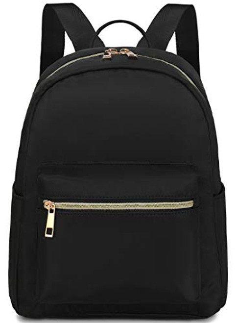 Mini Backpack Girls Womens Fashion Small Backpack Purse Mini Bookbag for Teens Adult Kids School Travel Daypack Black